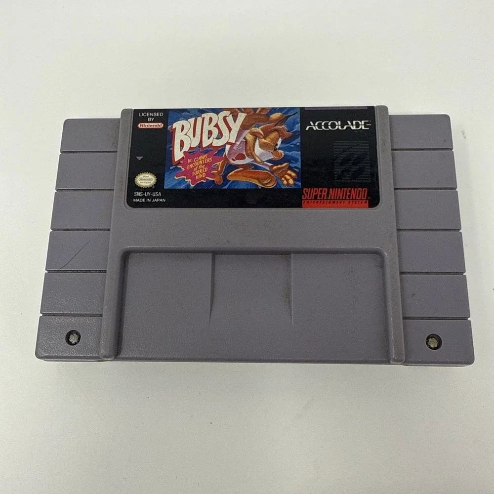 Bubsy - Super Nintendo - Snes